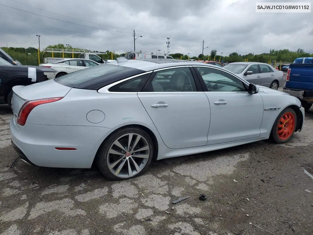2016 Jaguar Xj VIN: SAJWJ1CD1G8W01152 Lot: 57673925