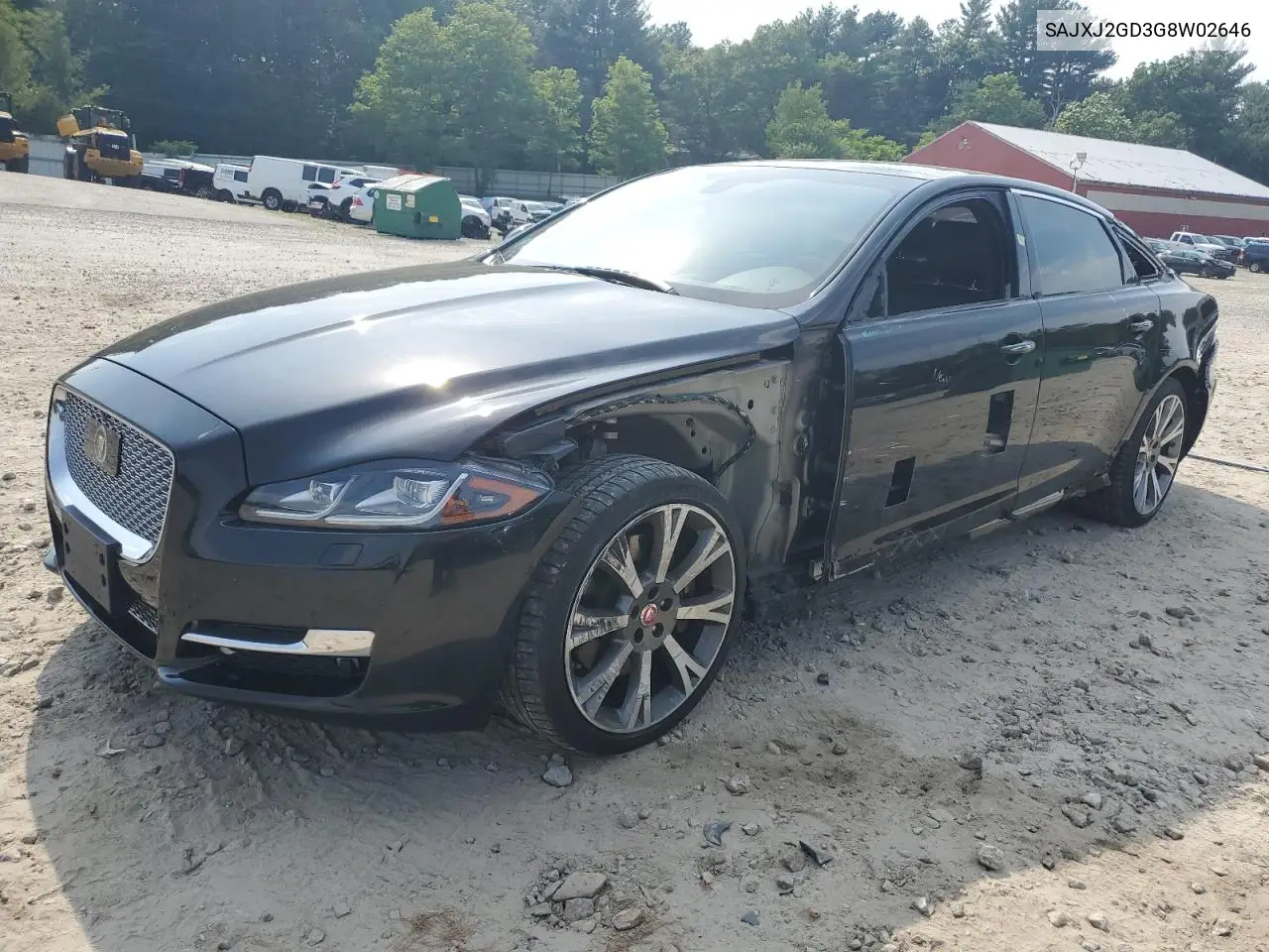 2016 Jaguar Xjl Portfolio VIN: SAJXJ2GD3G8W02646 Lot: 60635185