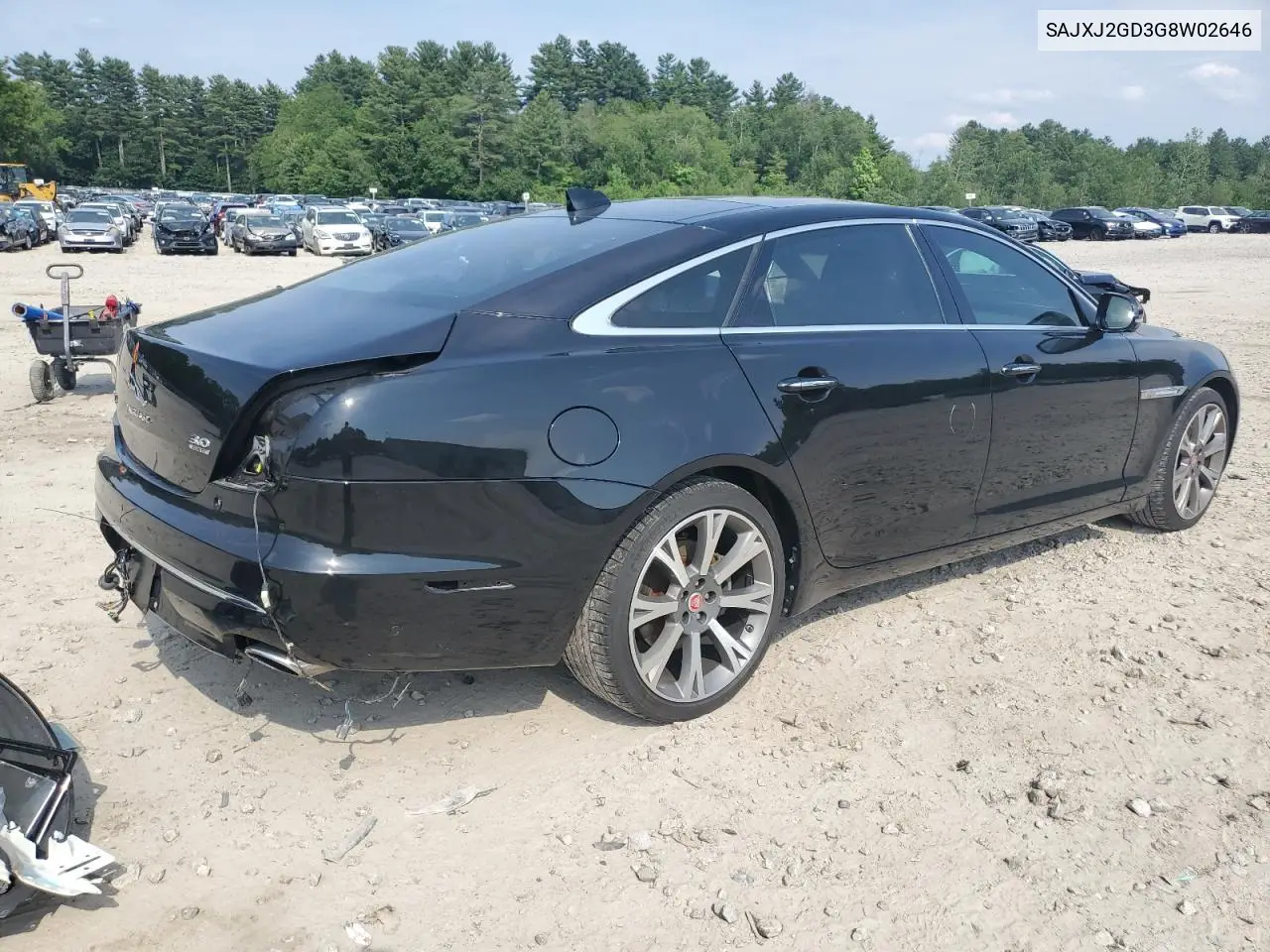 2016 Jaguar Xjl Portfolio VIN: SAJXJ2GD3G8W02646 Lot: 60635185