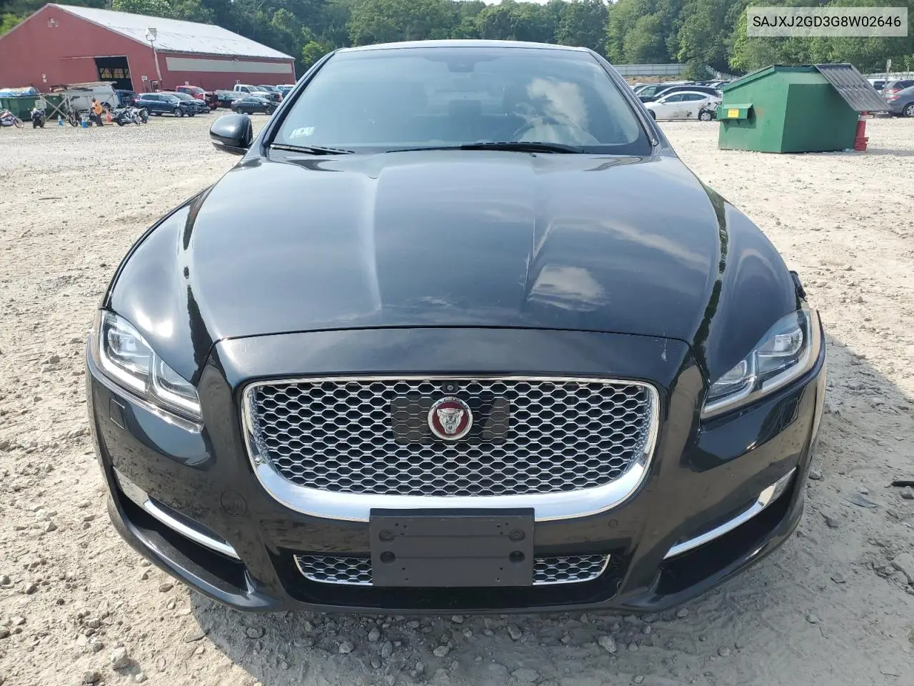 2016 Jaguar Xjl Portfolio VIN: SAJXJ2GD3G8W02646 Lot: 60635185