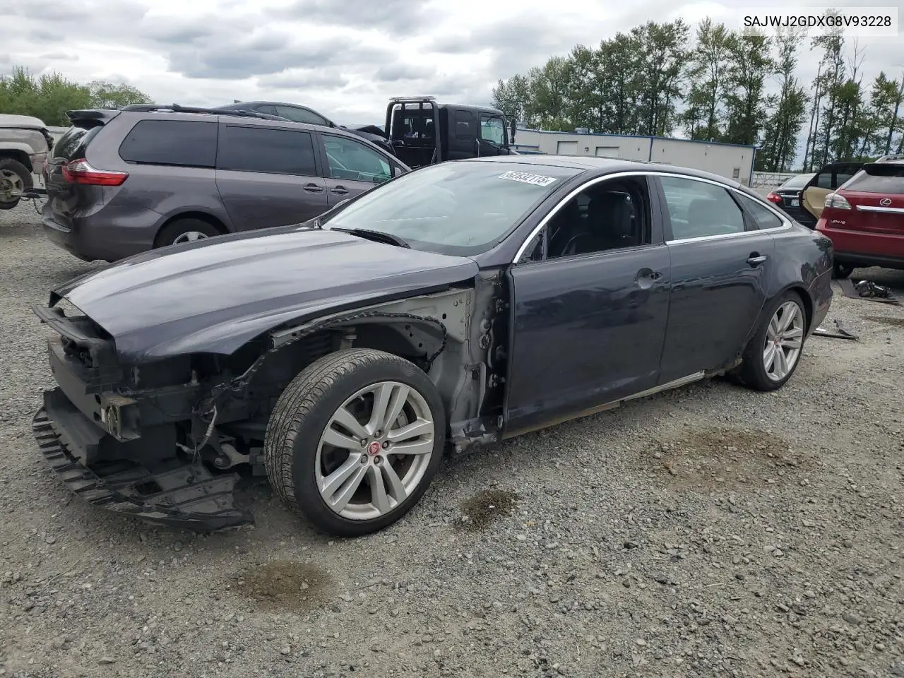 2016 Jaguar Xjl Portfolio VIN: SAJWJ2GDXG8V93228 Lot: 62832115