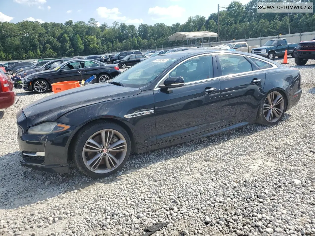 2016 Jaguar Xj Supercharged VIN: SAJWA1CE1GMW00258 Lot: 63584365