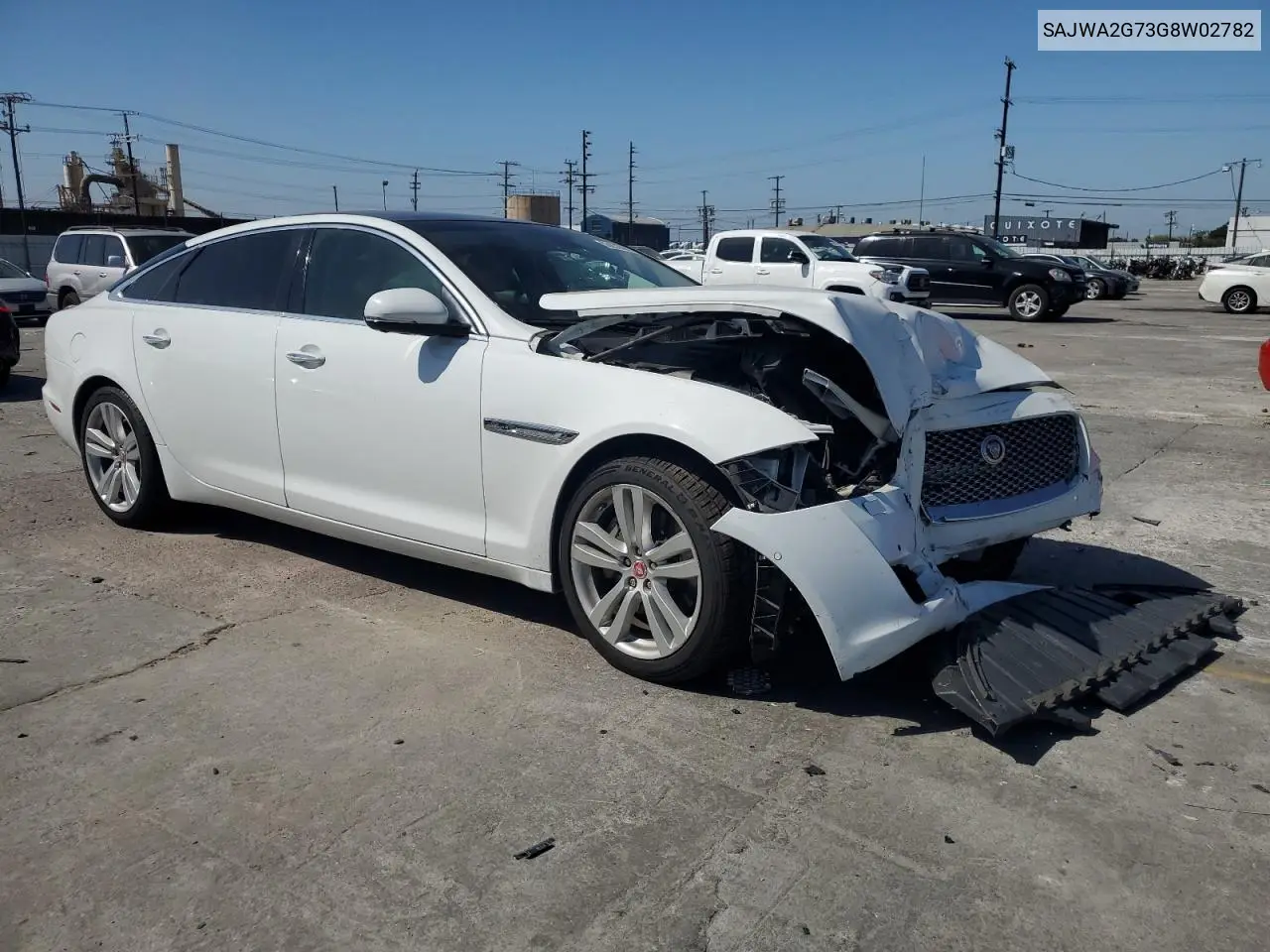 2016 Jaguar Xjl Portfolio VIN: SAJWA2G73G8W02782 Lot: 63833585
