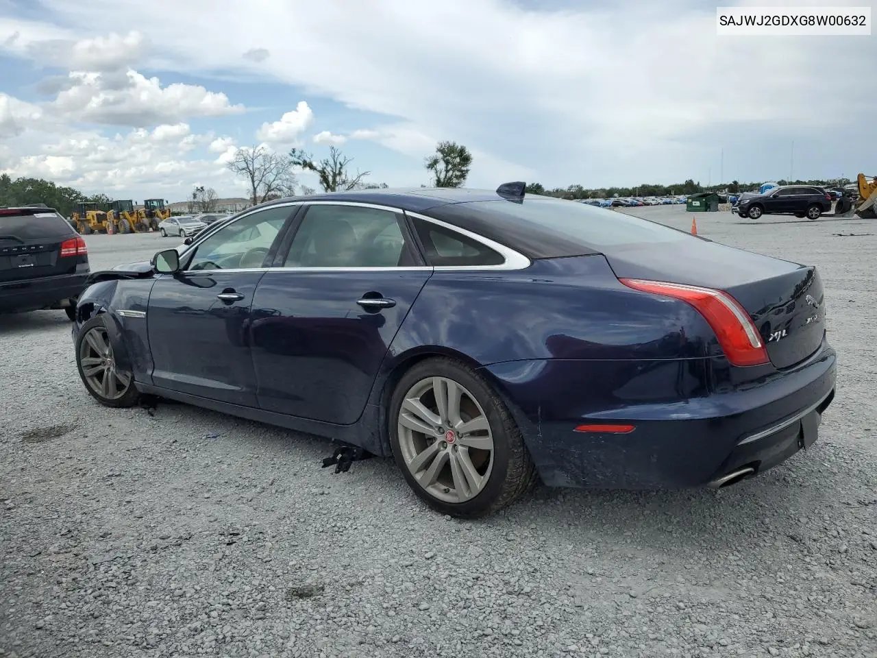 2016 Jaguar Xjl Portfolio VIN: SAJWJ2GDXG8W00632 Lot: 65025695