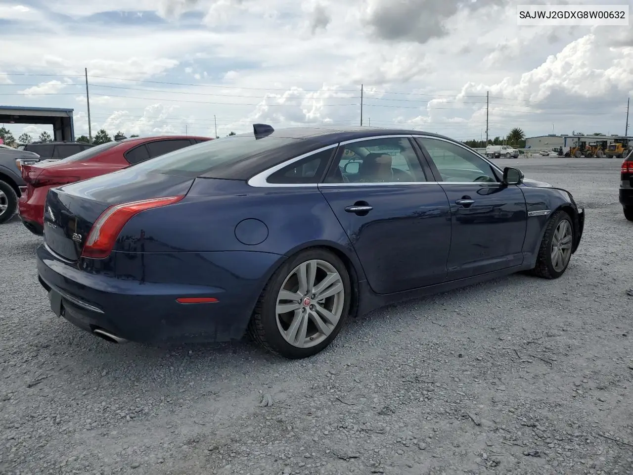 2016 Jaguar Xjl Portfolio VIN: SAJWJ2GDXG8W00632 Lot: 65025695