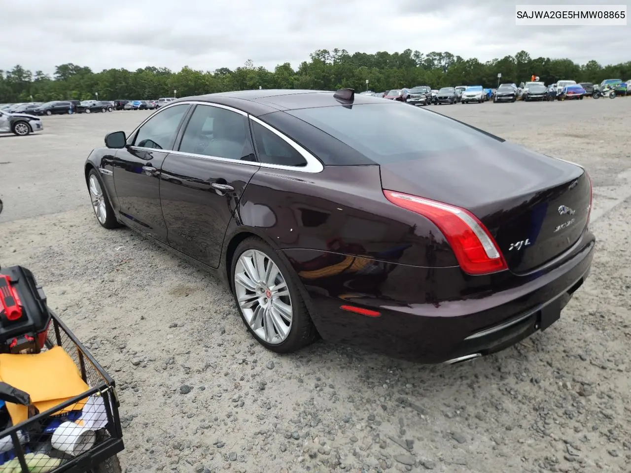 2017 Jaguar Xjl Supercharged VIN: SAJWA2GE5HMW08865 Lot: 63302475