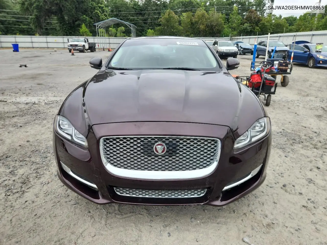 2017 Jaguar Xjl Supercharged VIN: SAJWA2GE5HMW08865 Lot: 63302475