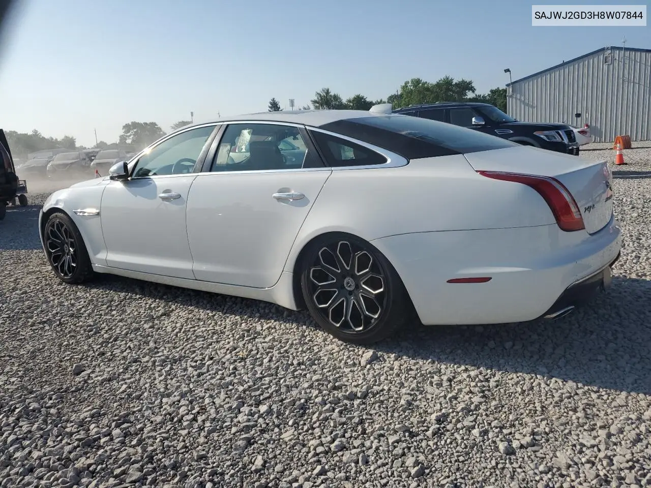 2017 Jaguar Xjl Portfolio VIN: SAJWJ2GD3H8W07844 Lot: 63762435