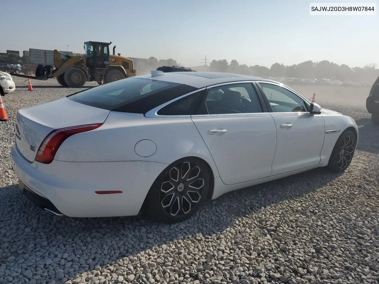 2017 Jaguar Xjl Portfolio VIN: SAJWJ2GD3H8W07844 Lot: 63762435
