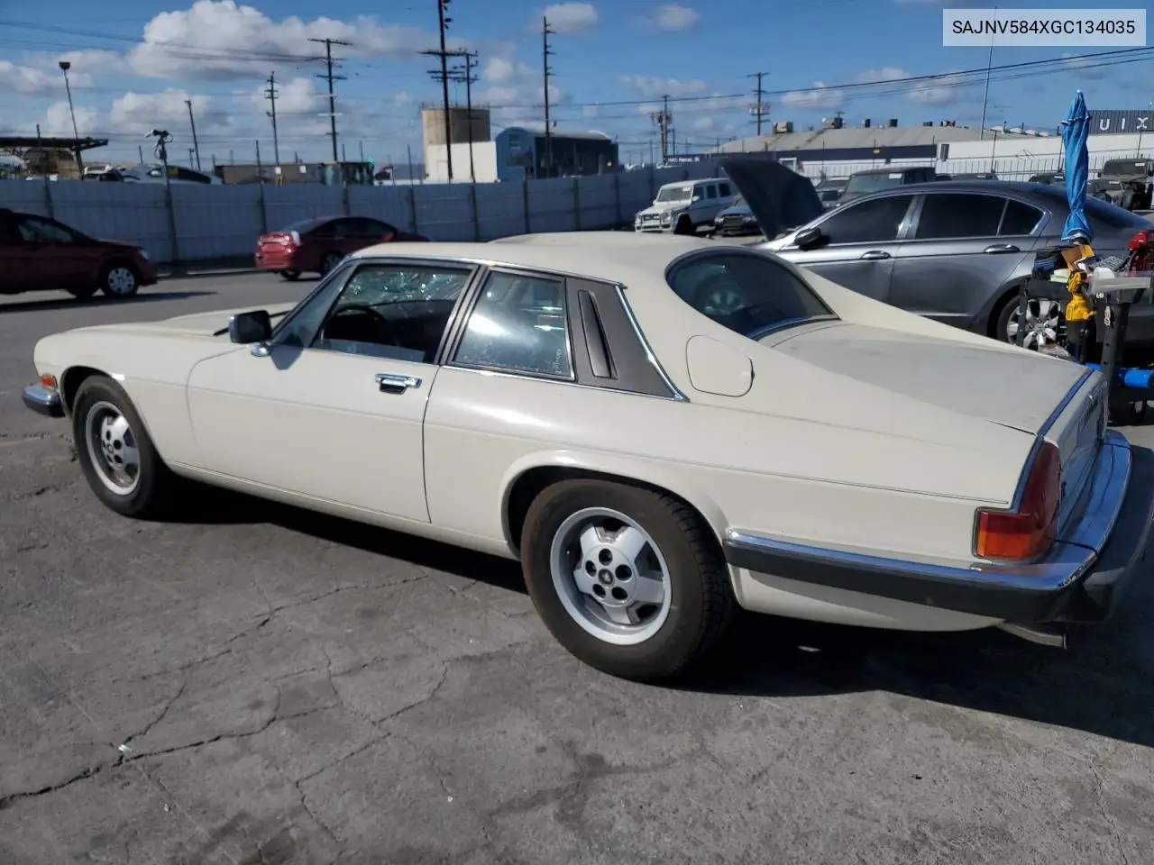 1986 Jaguar Xjs VIN: SAJNV584XGC134035 Lot: 56906985
