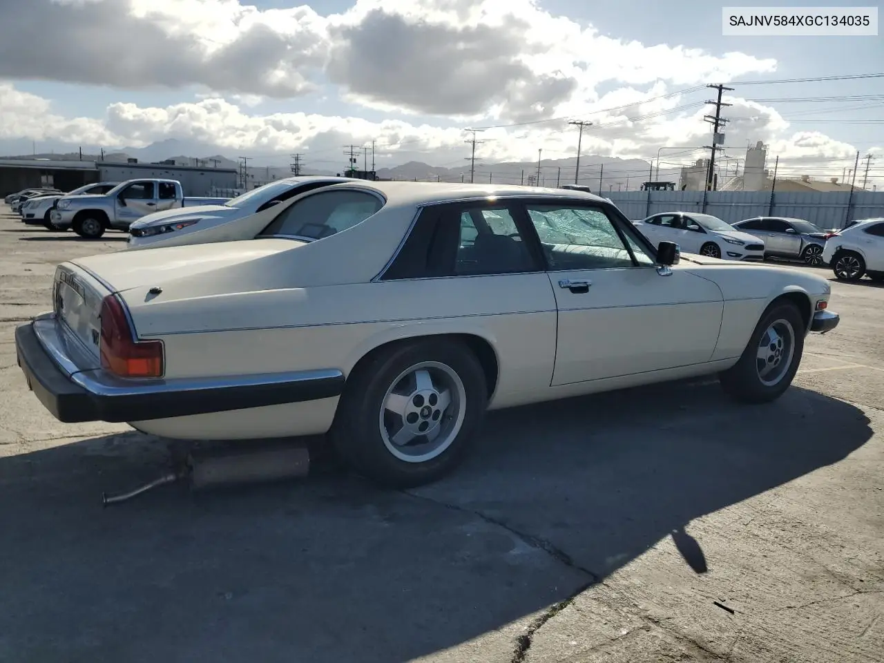 1986 Jaguar Xjs VIN: SAJNV584XGC134035 Lot: 56906985