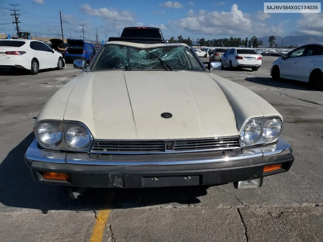1986 Jaguar Xjs VIN: SAJNV584XGC134035 Lot: 56906985