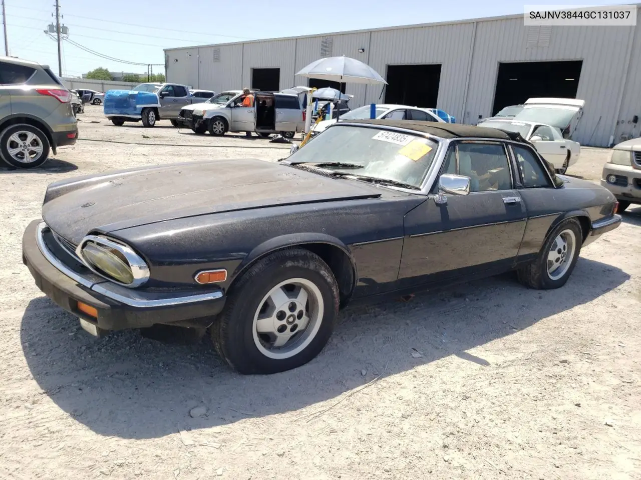 1986 Jaguar Xjsc He VIN: SAJNV3844GC131037 Lot: 57424835
