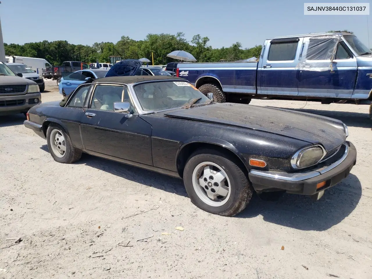 1986 Jaguar Xjsc He VIN: SAJNV3844GC131037 Lot: 57424835