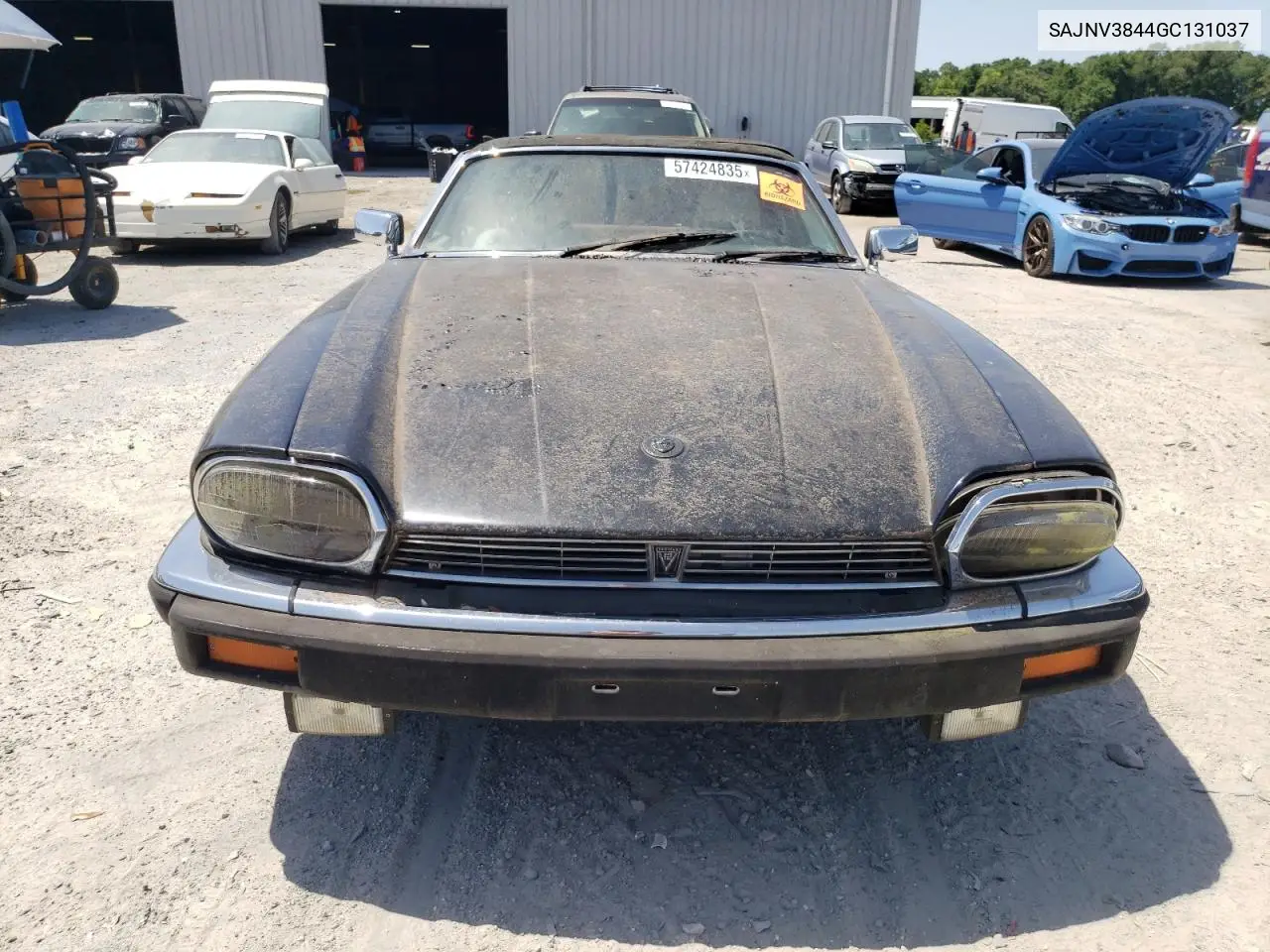 1986 Jaguar Xjsc He VIN: SAJNV3844GC131037 Lot: 57424835