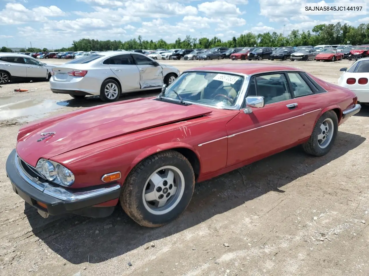 1988 Jaguar Xjs VIN: SAJNA5845JC144197 Lot: 56570535