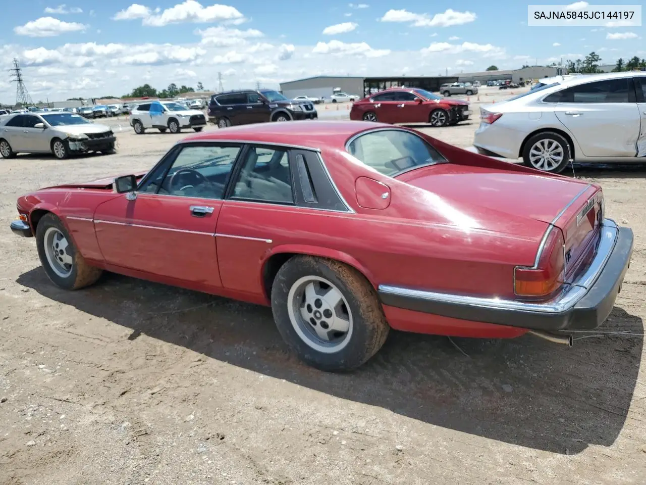 1988 Jaguar Xjs VIN: SAJNA5845JC144197 Lot: 56570535