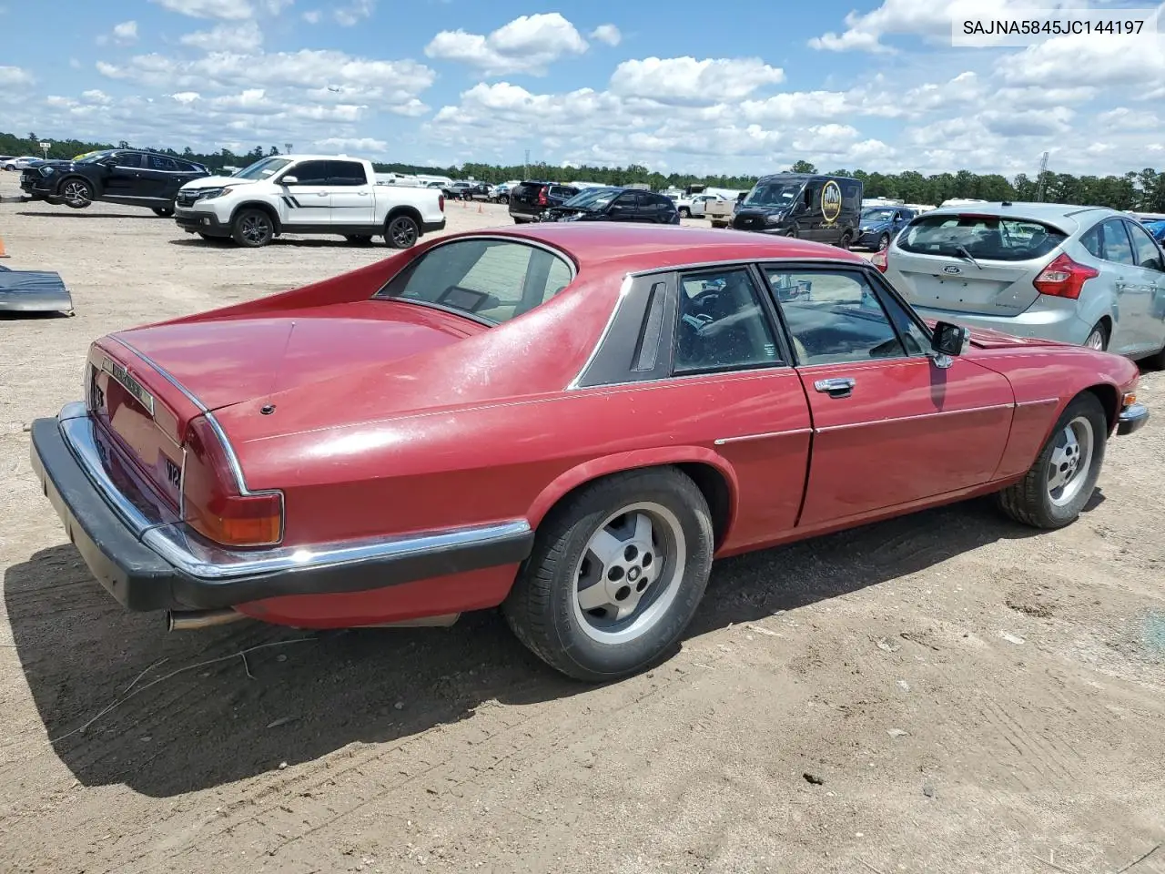 1988 Jaguar Xjs VIN: SAJNA5845JC144197 Lot: 56570535
