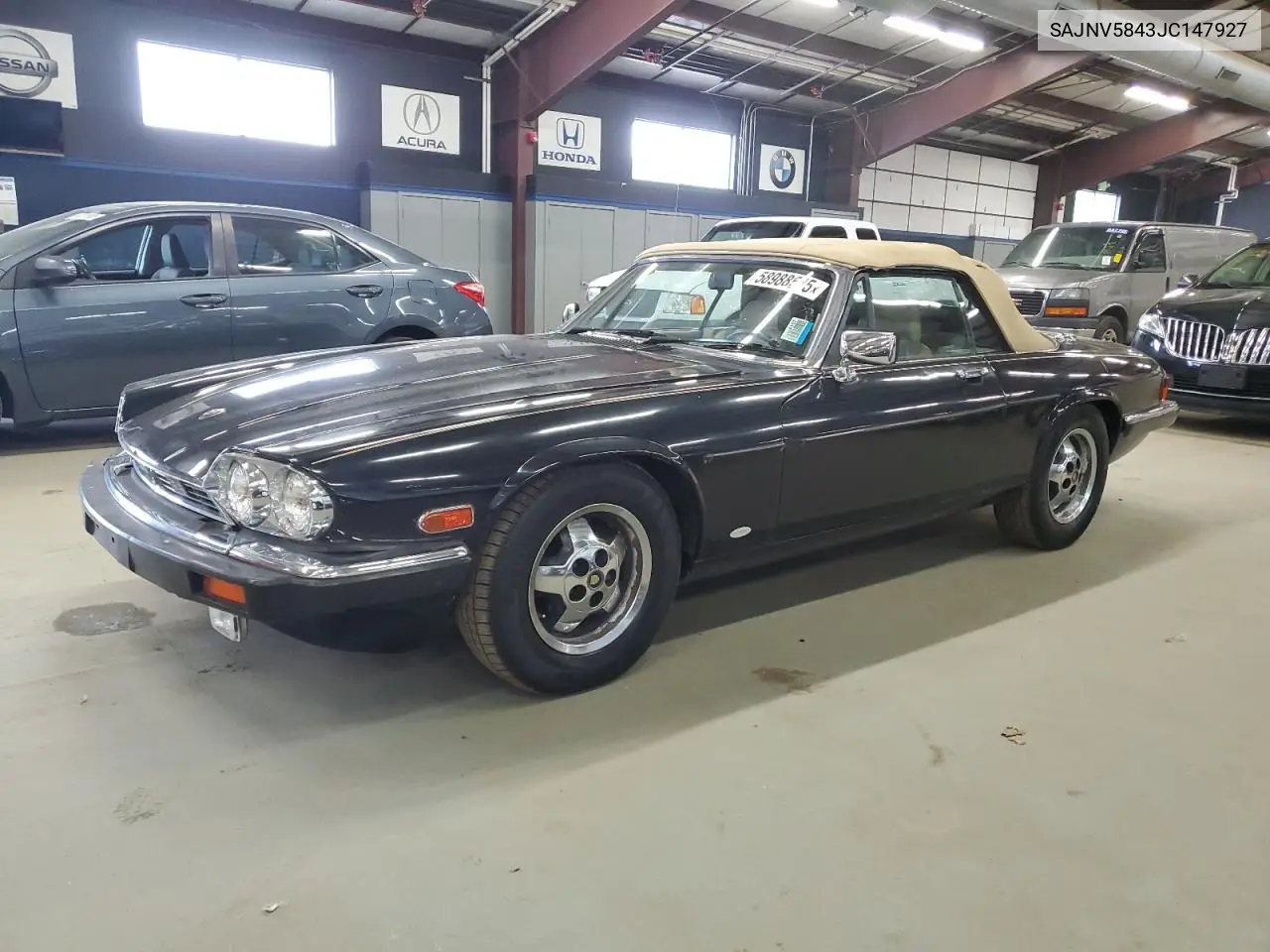 1988 Jaguar Xjs VIN: SAJNV5843JC147927 Lot: 58988575