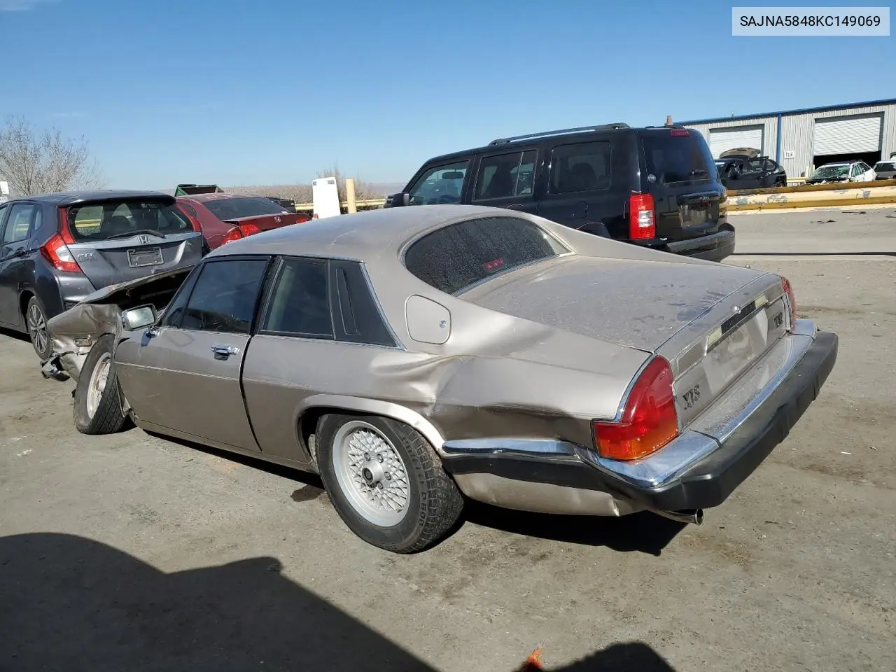 1989 Jaguar Xjs VIN: SAJNA5848KC149069 Lot: 45566445