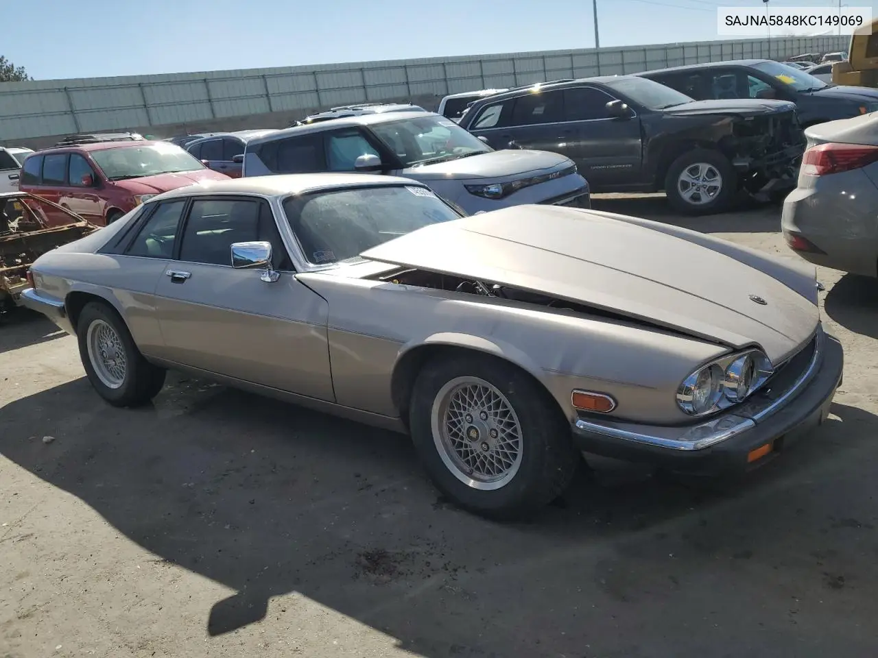 1989 Jaguar Xjs VIN: SAJNA5848KC149069 Lot: 45566445