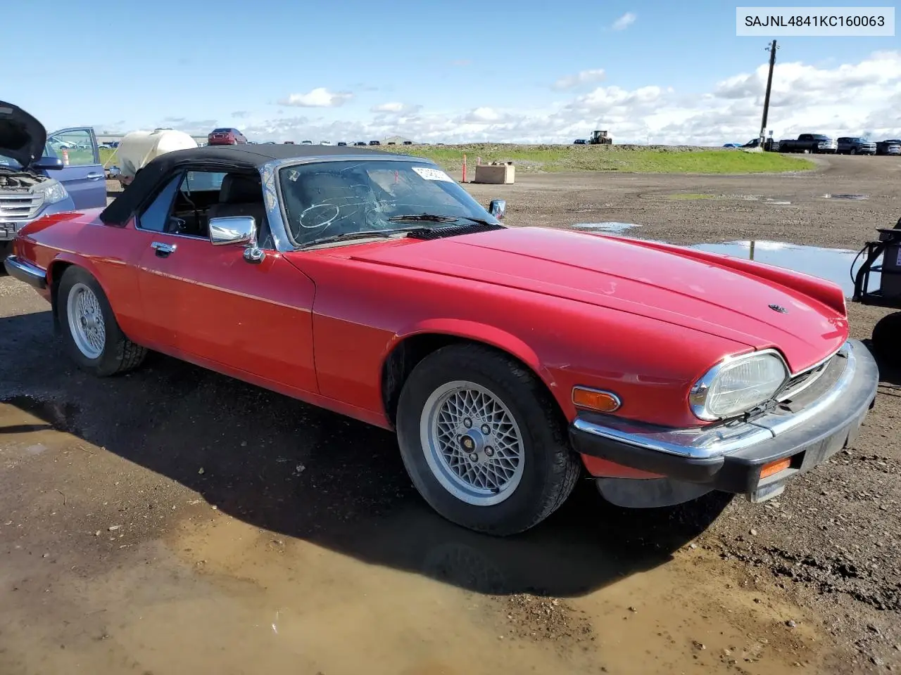 1989 Jaguar Xjs VIN: SAJNL4841KC160063 Lot: 57462075