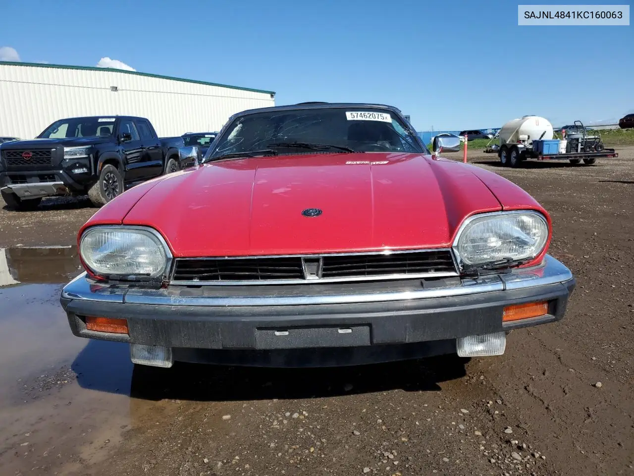 1989 Jaguar Xjs VIN: SAJNL4841KC160063 Lot: 57462075