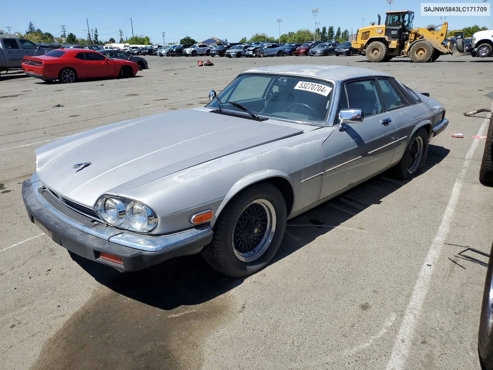 1990 Jaguar Xjs VIN: SAJNW5843LC171709 Lot: 53270704