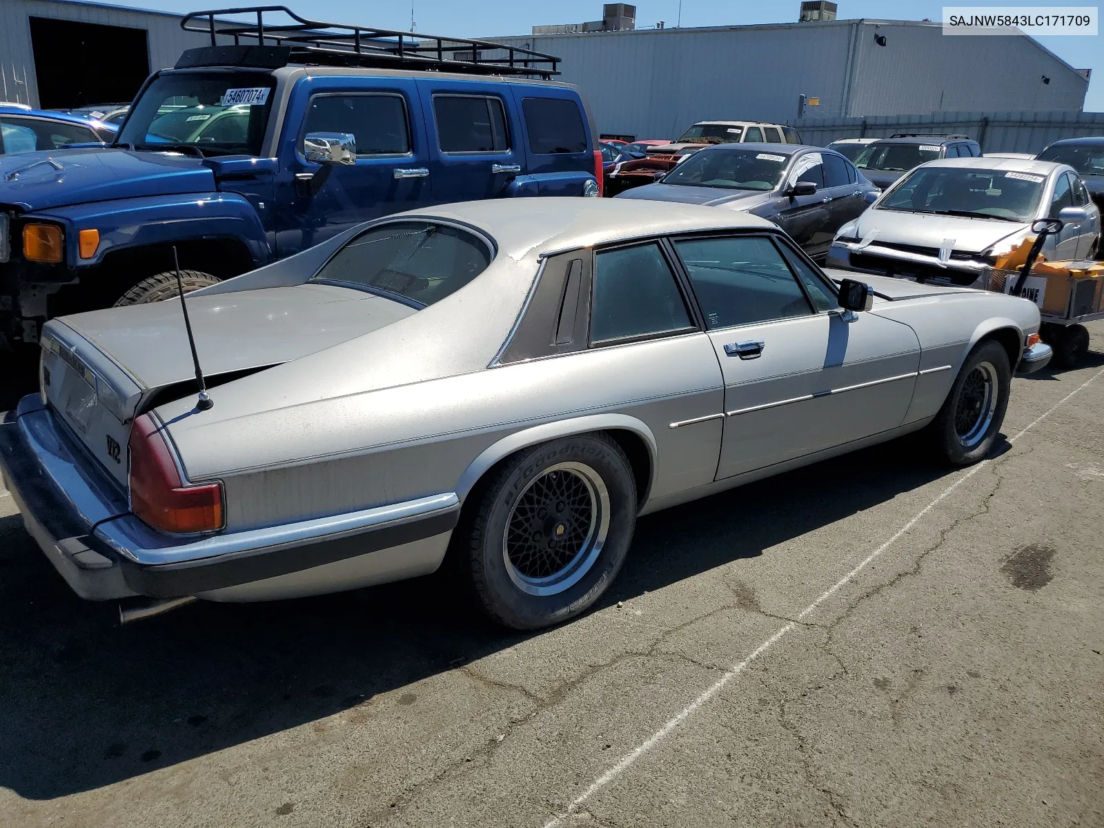 1990 Jaguar Xjs VIN: SAJNW5843LC171709 Lot: 53270704