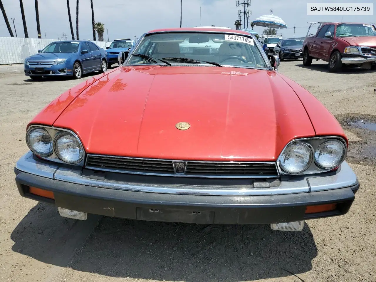 1990 Jaguar Xjs Palette Collection VIN: SAJTW5840LC175739 Lot: 54971765