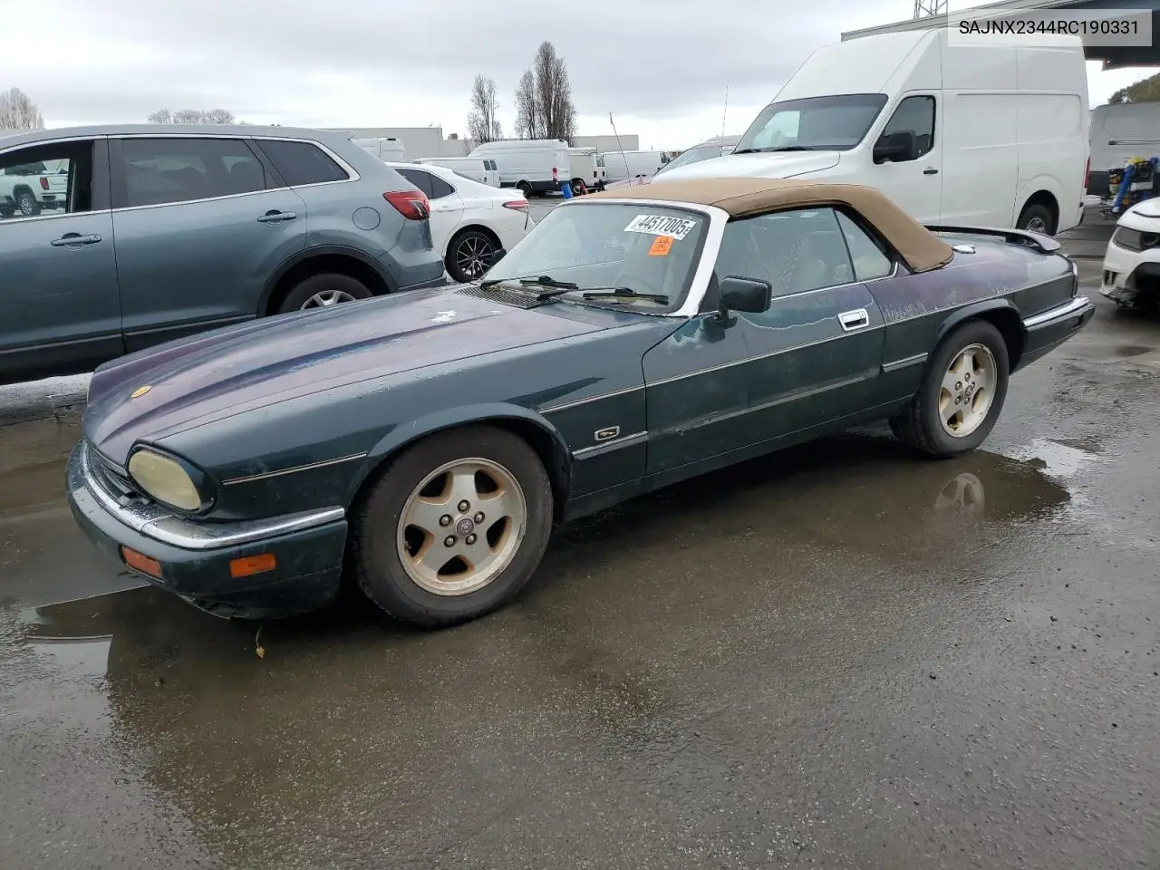 1994 Jaguar Xjs 2+2 VIN: SAJNX2344RC190331 Lot: 44517005