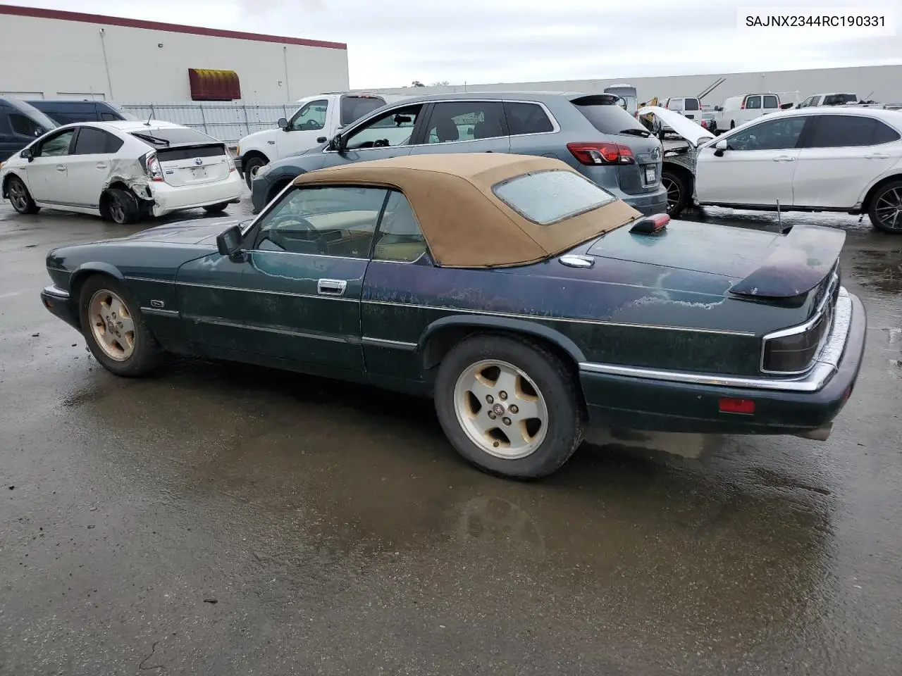 1994 Jaguar Xjs 2+2 VIN: SAJNX2344RC190331 Lot: 44517005