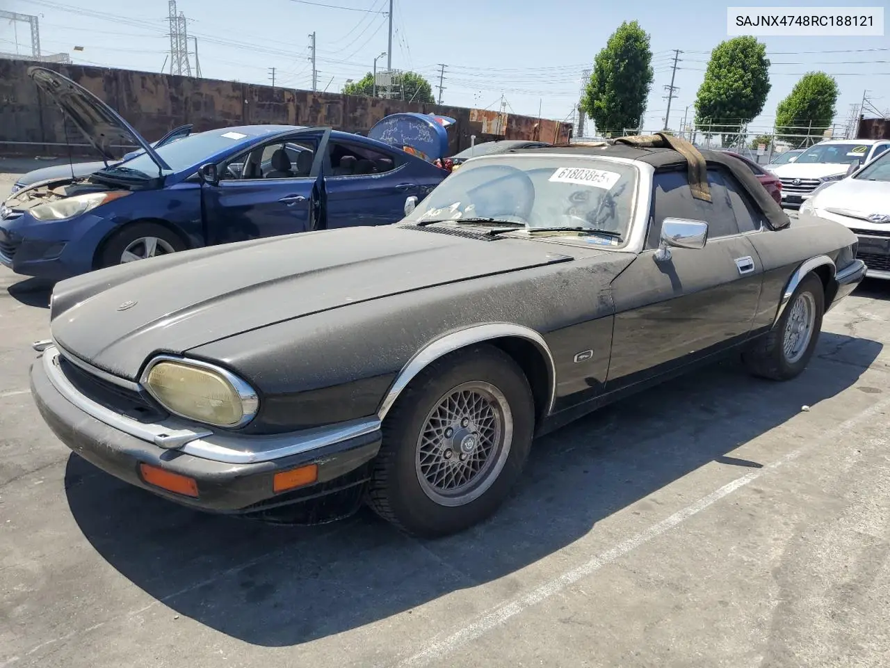 1994 Jaguar Xjs VIN: SAJNX4748RC188121 Lot: 61803865