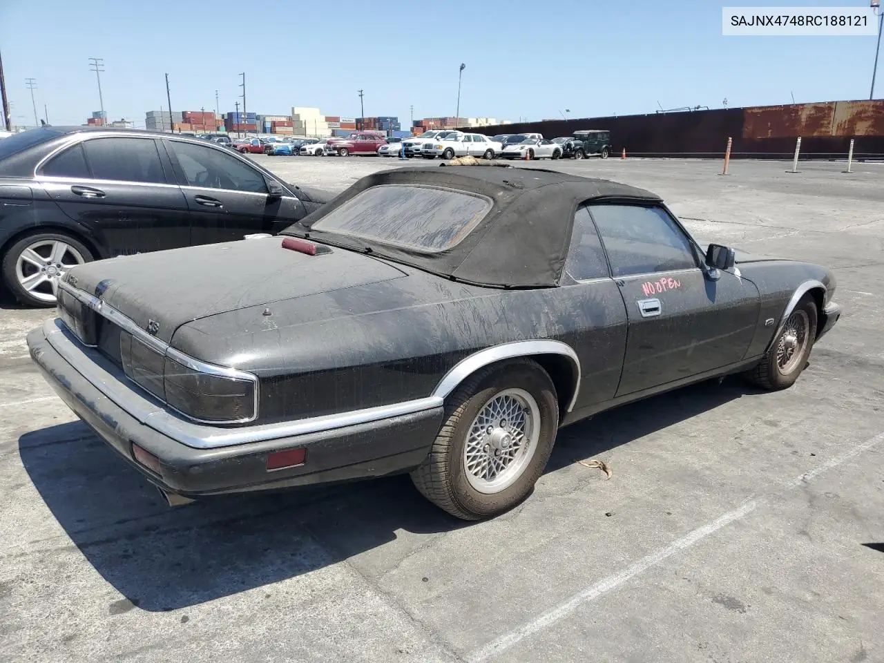 1994 Jaguar Xjs VIN: SAJNX4748RC188121 Lot: 61803865