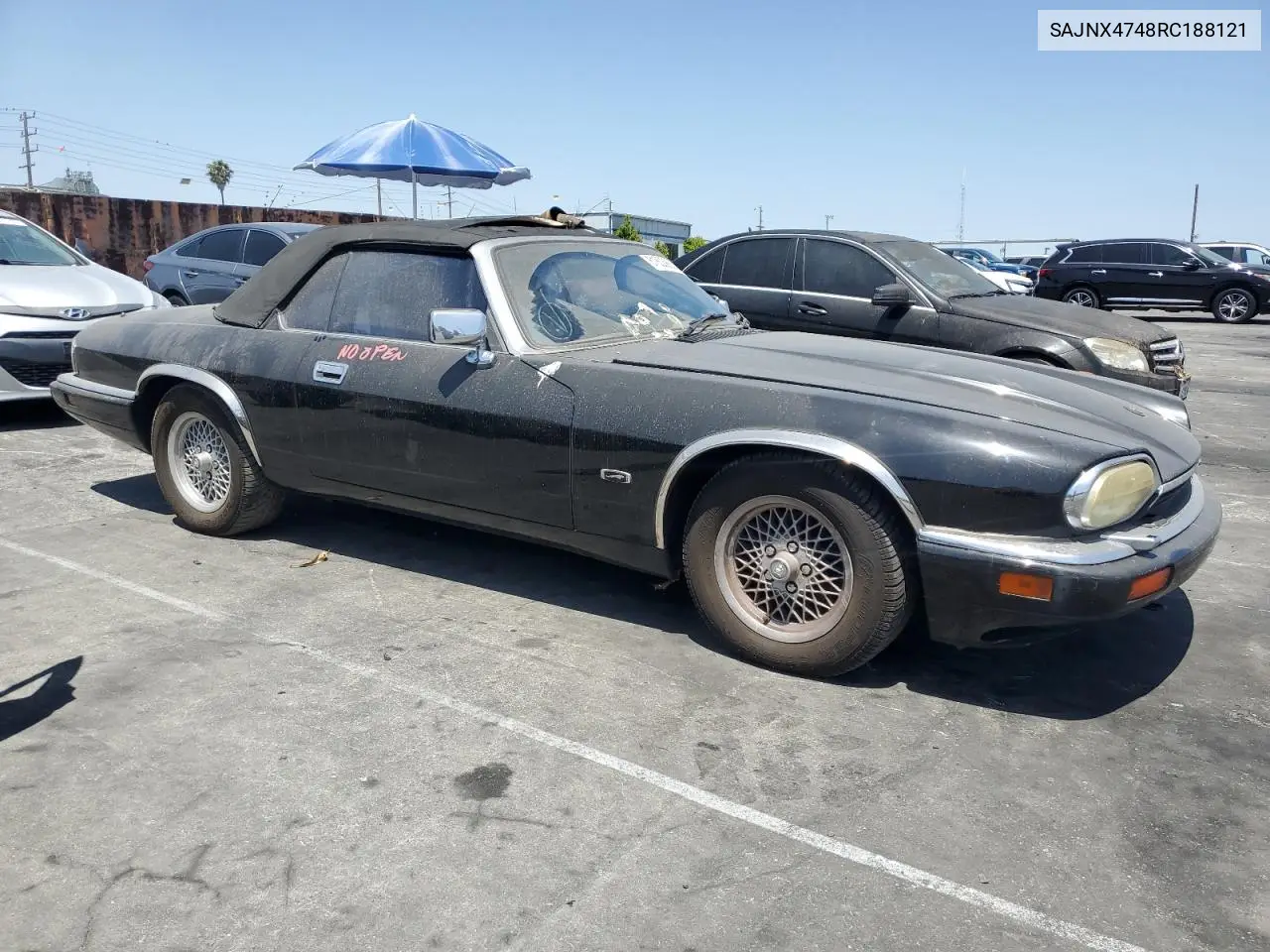 1994 Jaguar Xjs VIN: SAJNX4748RC188121 Lot: 61803865