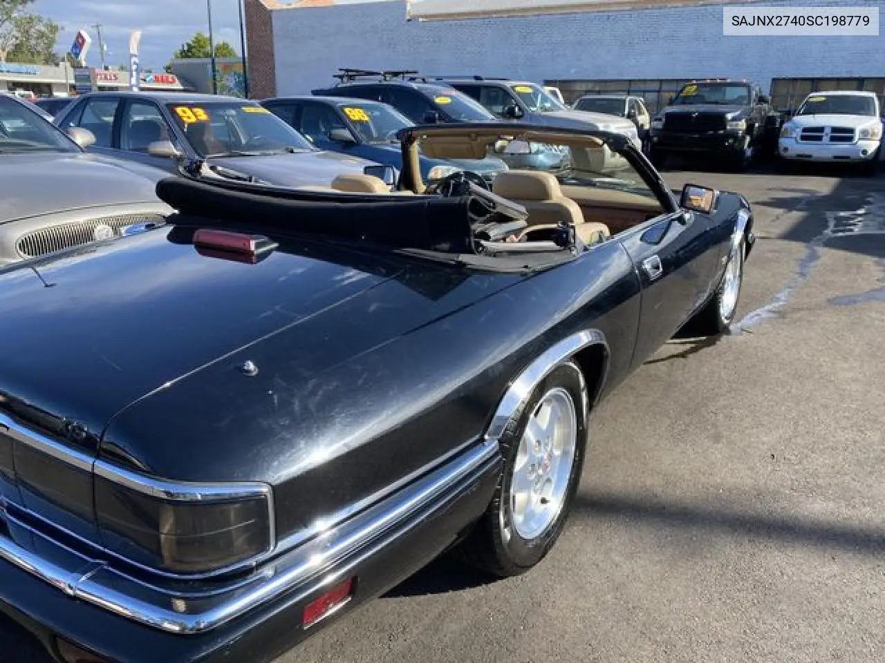 1995 Jaguar Xjs 2+2 VIN: SAJNX2740SC198779 Lot: 60064772