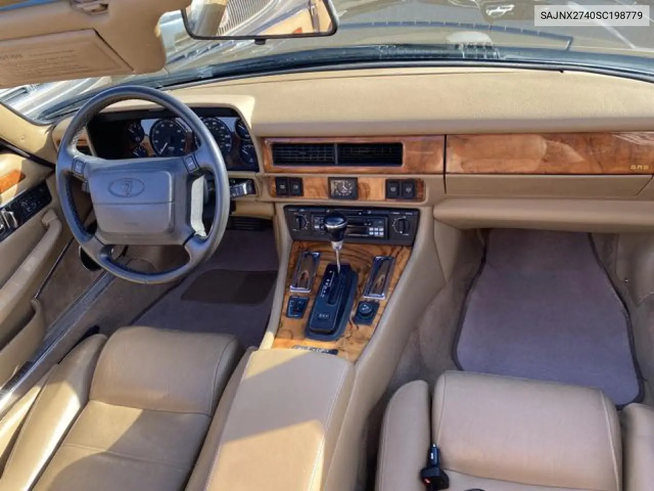 1995 Jaguar Xjs 2+2 VIN: SAJNX2740SC198779 Lot: 60064772
