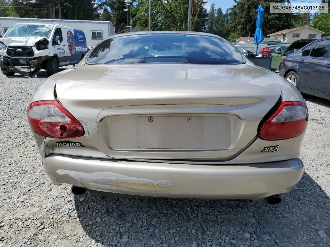 1997 Jaguar Xk8 VIN: SAJGX5748VC013926 Lot: 55565304