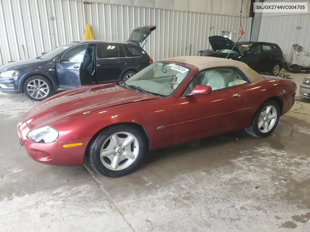 1997 Jaguar Xk8 VIN: SAJGX2744VC004705 Lot: 63096255