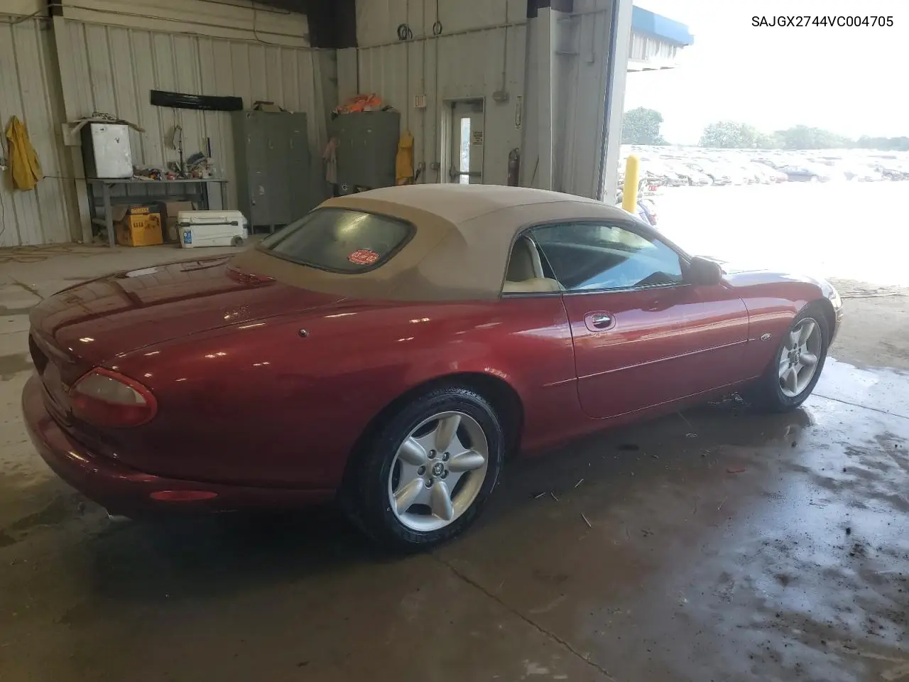 1997 Jaguar Xk8 VIN: SAJGX2744VC004705 Lot: 63096255