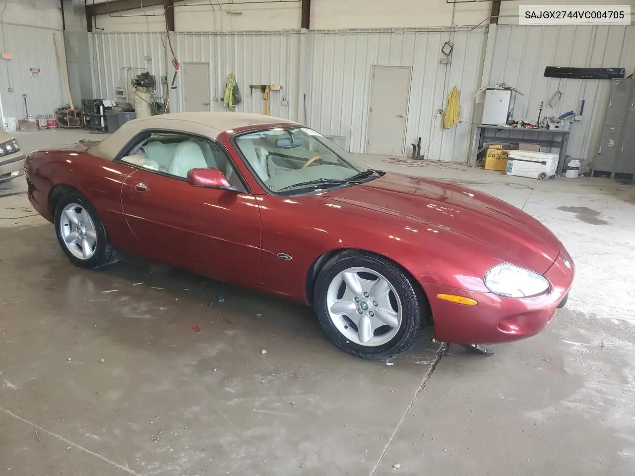 1997 Jaguar Xk8 VIN: SAJGX2744VC004705 Lot: 63096255