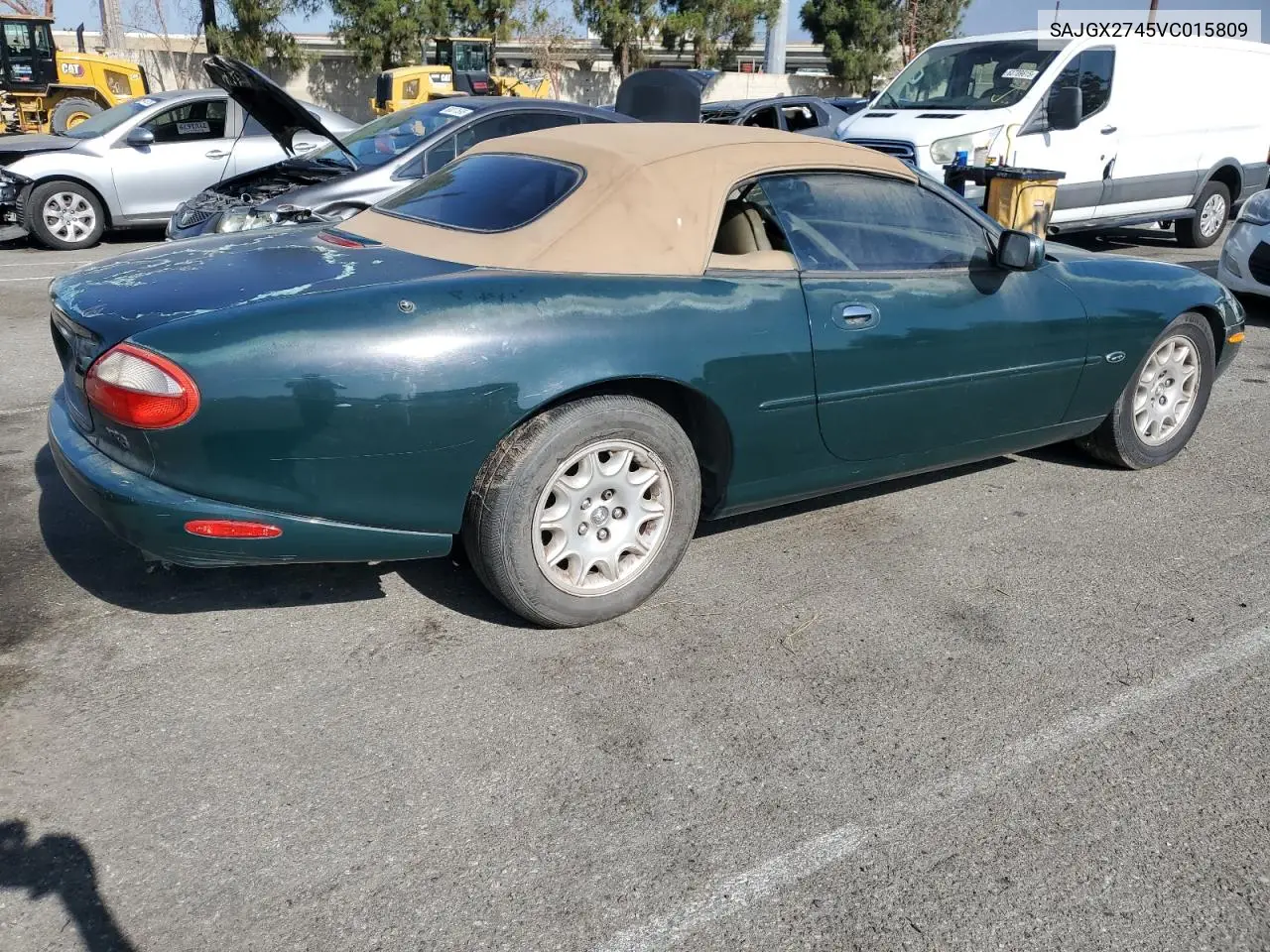 1997 Jaguar Xk8 VIN: SAJGX2745VC015809 Lot: 63812995