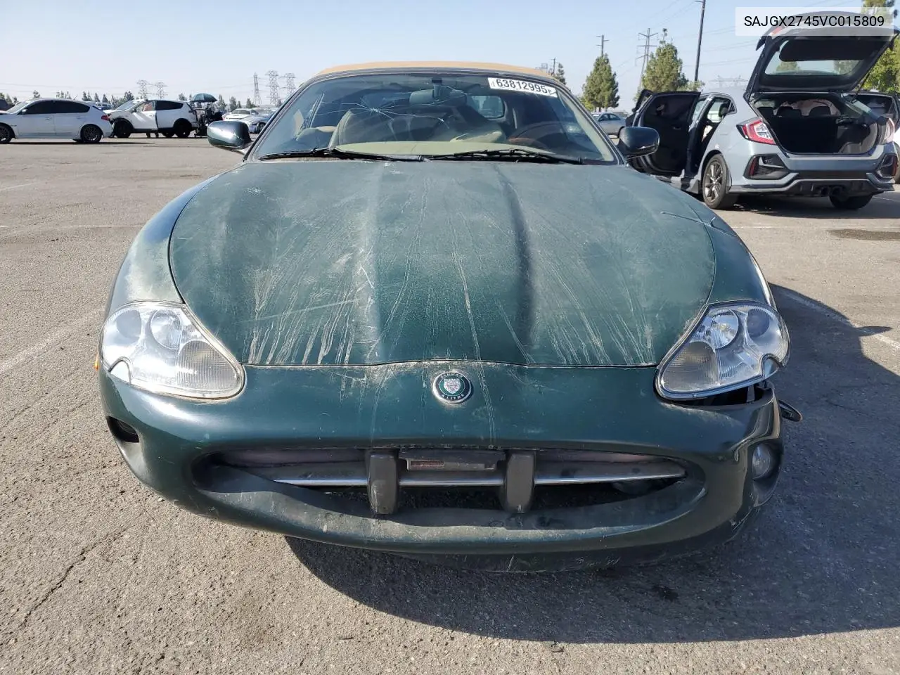 1997 Jaguar Xk8 VIN: SAJGX2745VC015809 Lot: 63812995