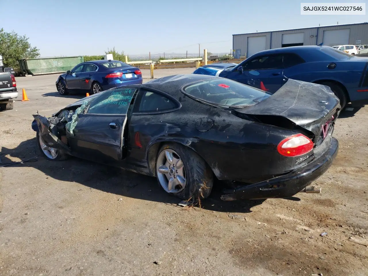 1998 Jaguar Xk8 VIN: SAJGX5241WC027546 Lot: 62848525