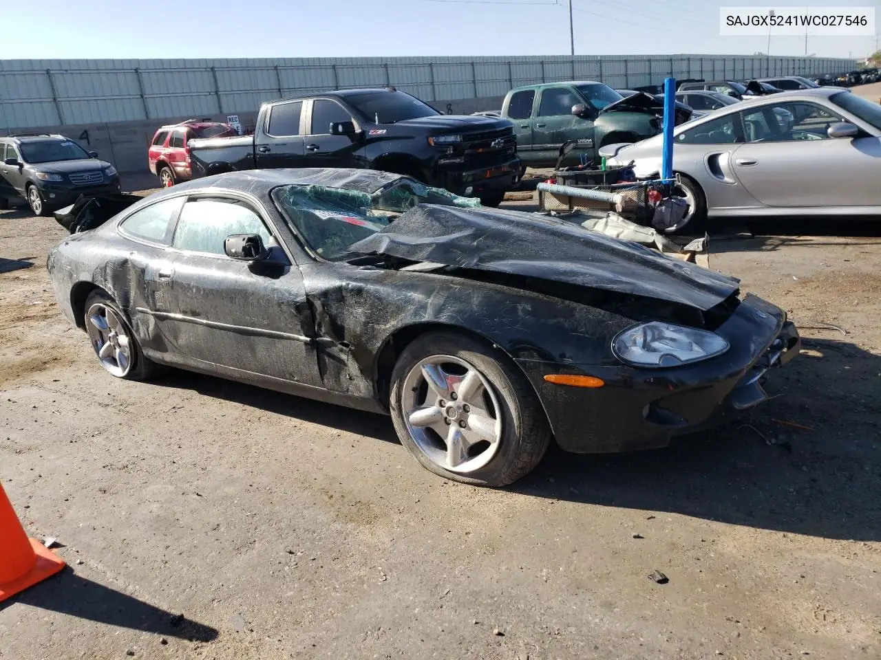1998 Jaguar Xk8 VIN: SAJGX5241WC027546 Lot: 62848525