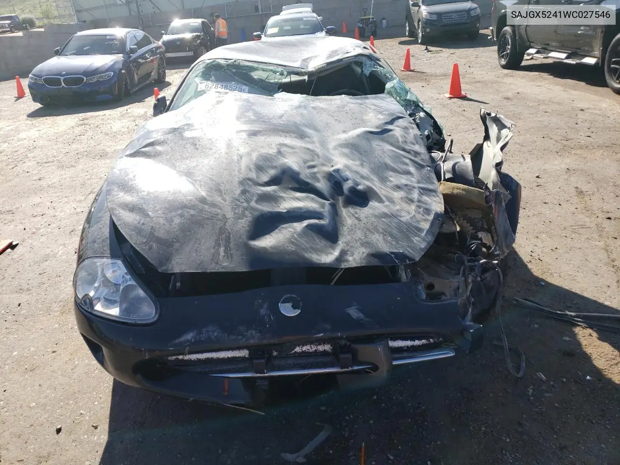 1998 Jaguar Xk8 VIN: SAJGX5241WC027546 Lot: 62848525