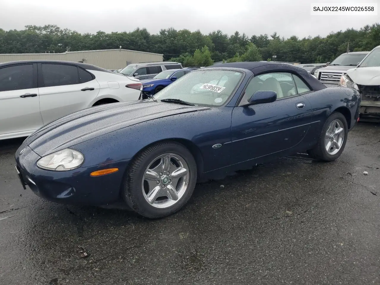 1998 Jaguar Xk8 VIN: SAJGX2245WC026558 Lot: 63384675