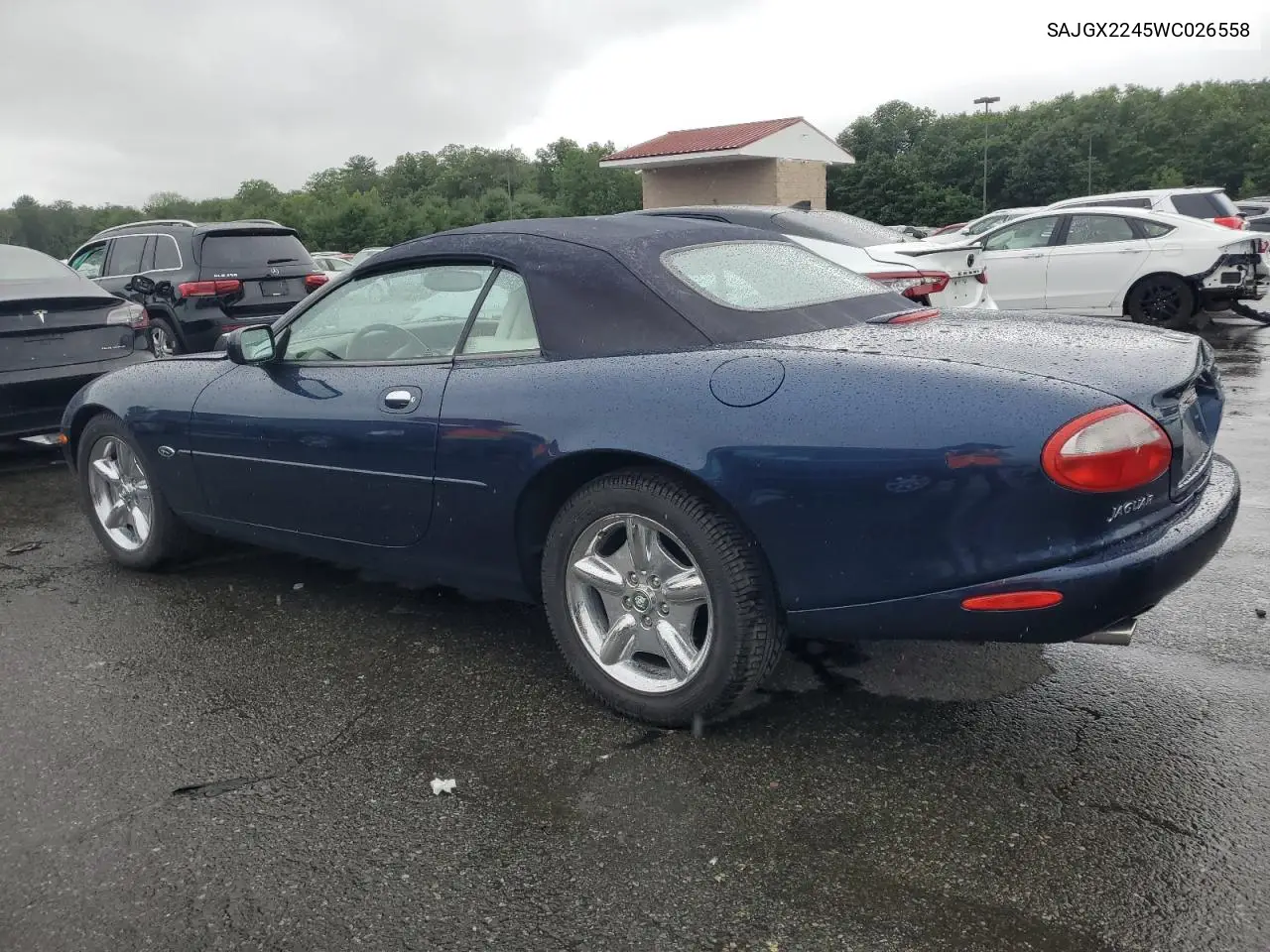 1998 Jaguar Xk8 VIN: SAJGX2245WC026558 Lot: 63384675
