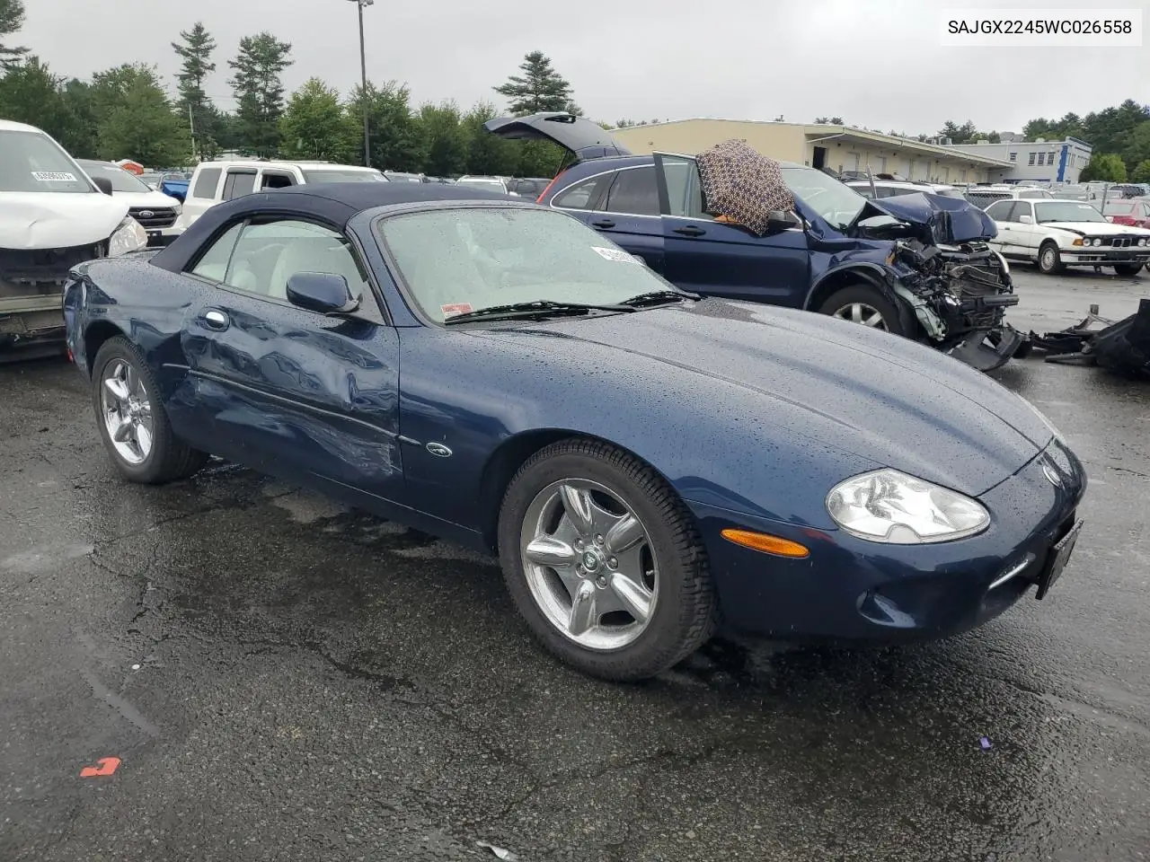 1998 Jaguar Xk8 VIN: SAJGX2245WC026558 Lot: 63384675