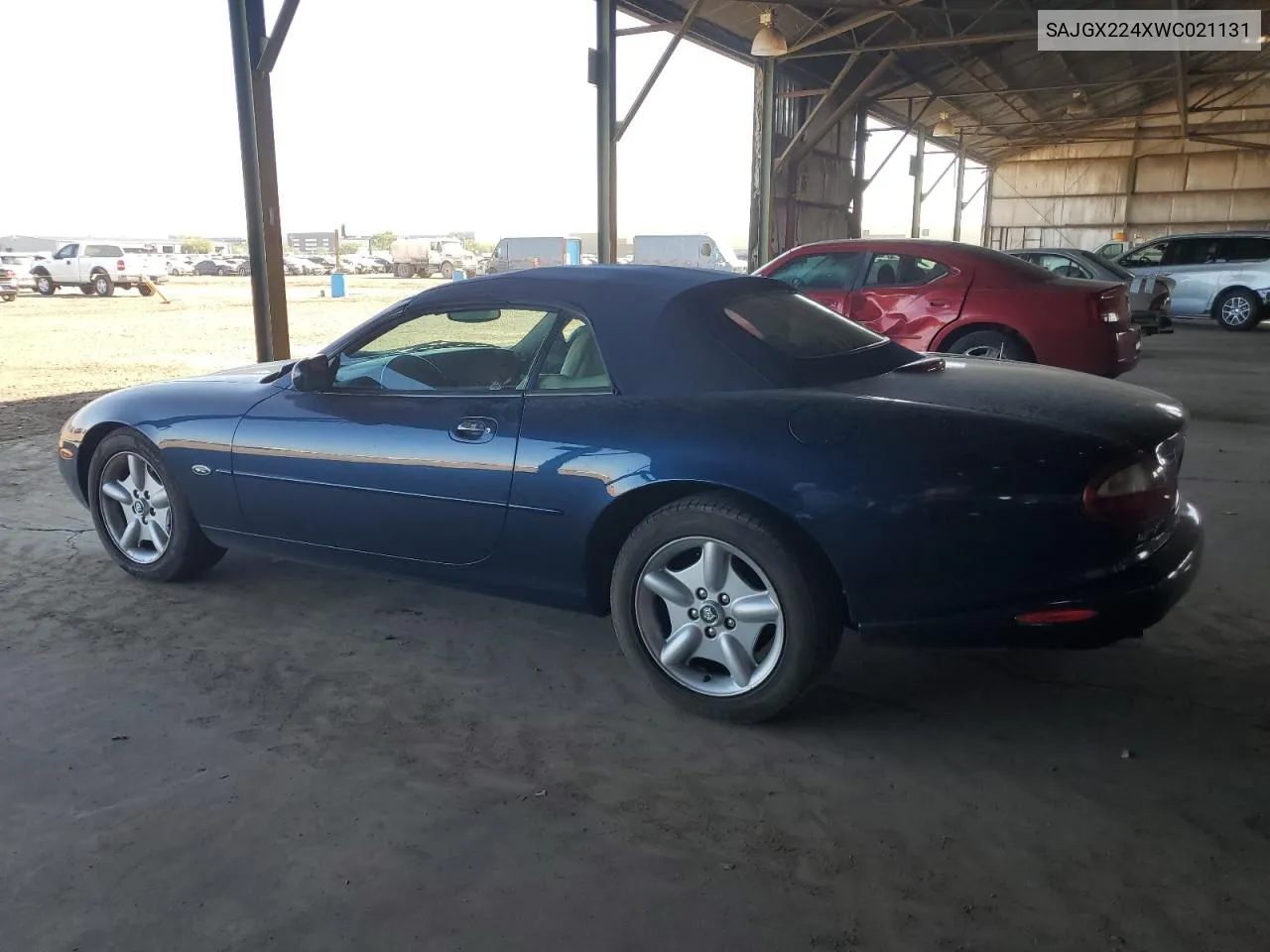 1998 Jaguar Xk8 VIN: SAJGX224XWC021131 Lot: 76667854